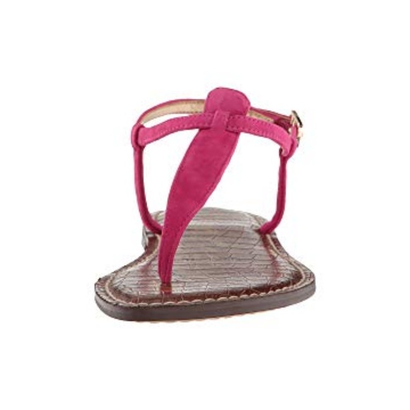 NEW Sam Edelman GIGI Thong Sandals Berry Pink SZ 6 - Picture 2 of 5